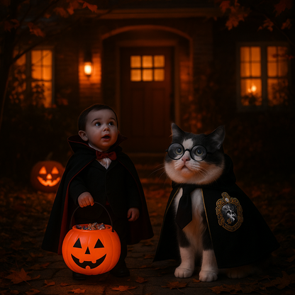 Midnight Magic Pet Cape