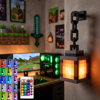 Minecraft Lantern Pixel Lamp